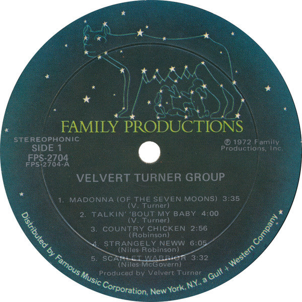 Velvert Turner Group - Velvert Turner Group Vinyl LP