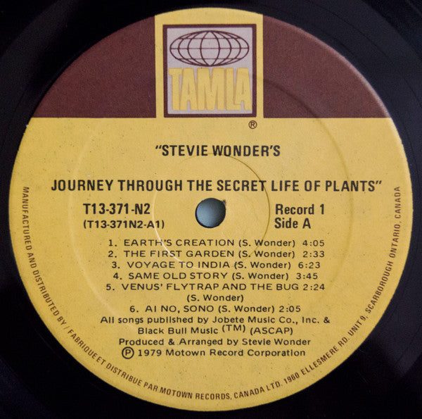 Stevie Wonder - Journey Through The Secret Life Of Plants Vinyl 2LP