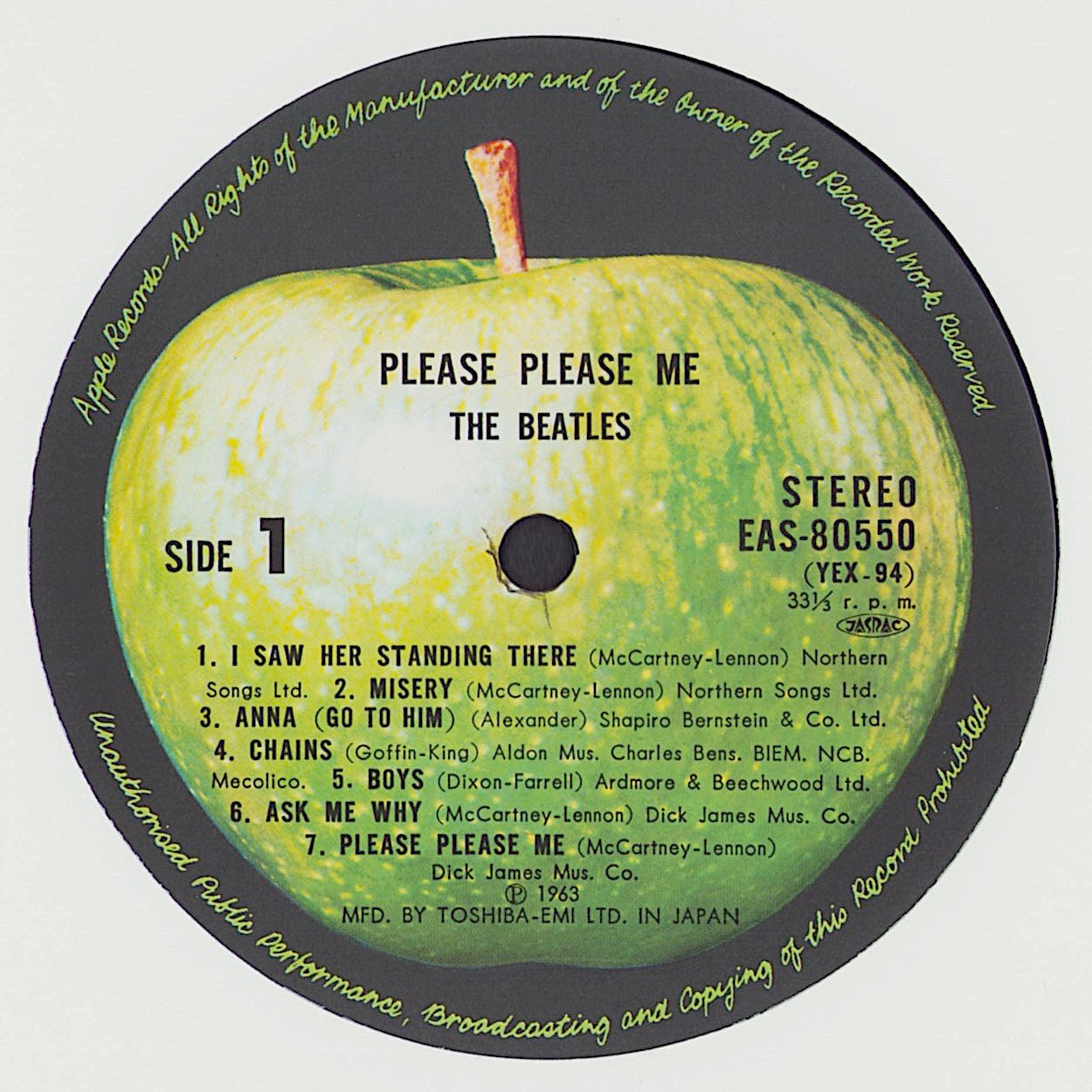 The Beatles = ザ・ビートルズ – Please Please Me = プリーズ・プリーズ・ミー Vinyl LP