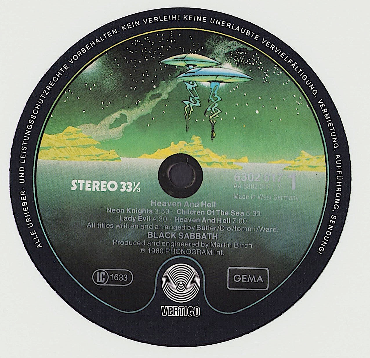 Black Sabbath - Heaven And Hell Vinyl LP