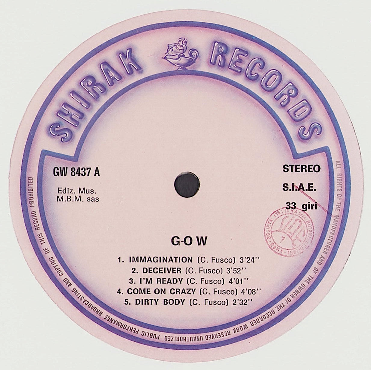 Gow - Mr. Tippel Vinyl LP