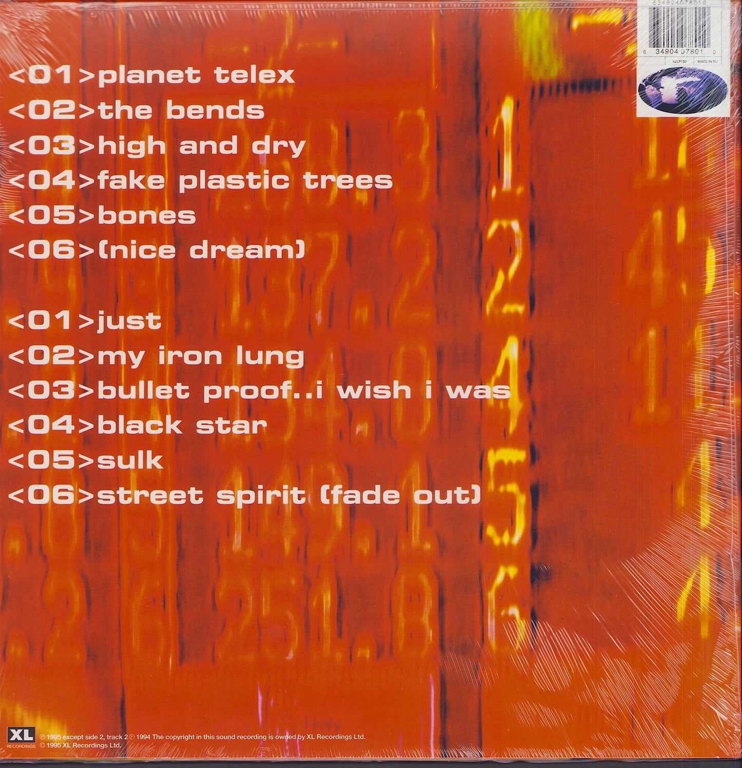 Radiohead - The Bends Vinyl LP