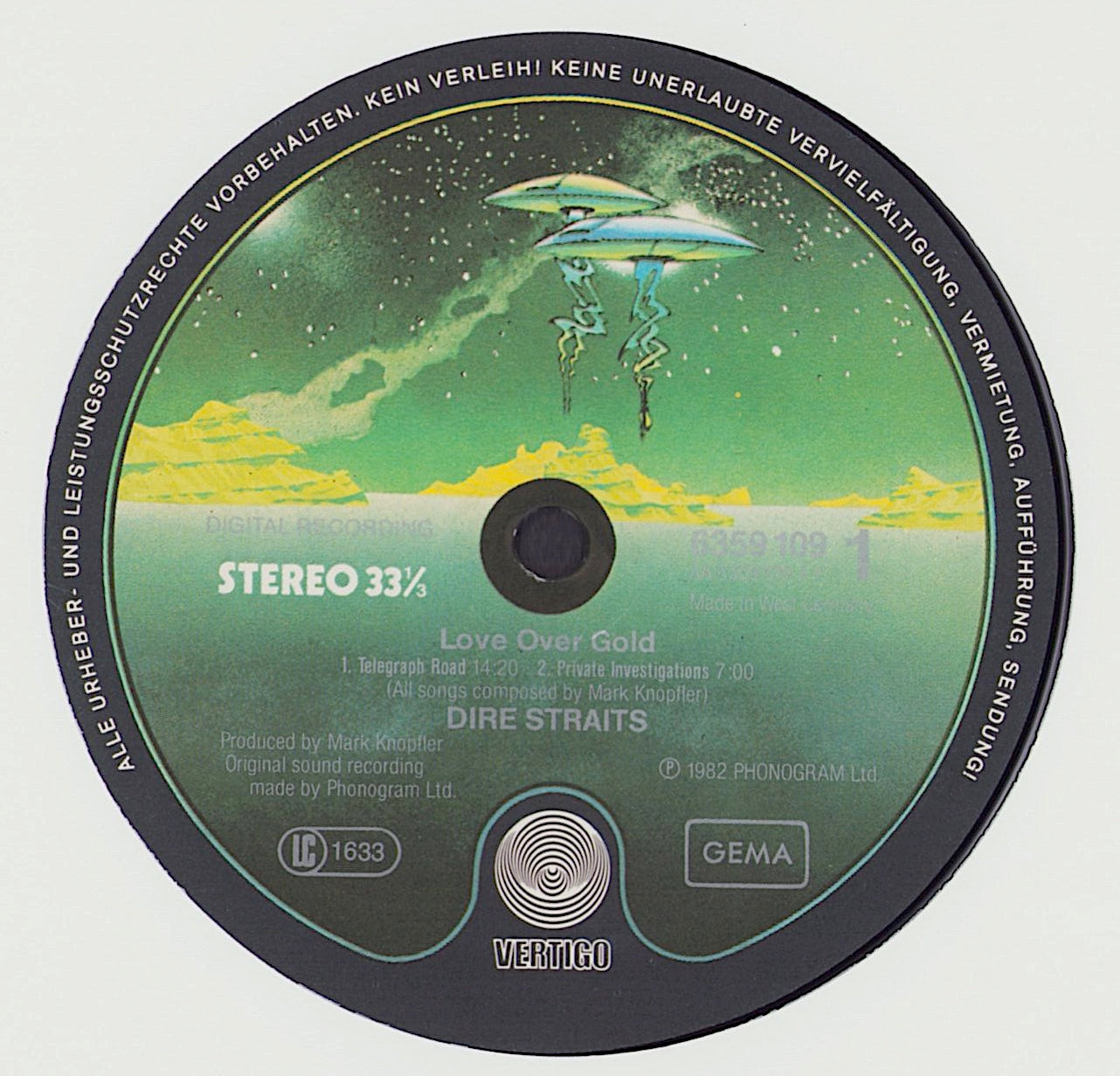 Dire Straits - Love Over Gold