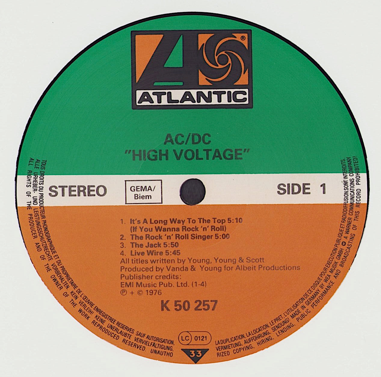 AC/DC - 3 Record Set Vinyl 3LP Box Set