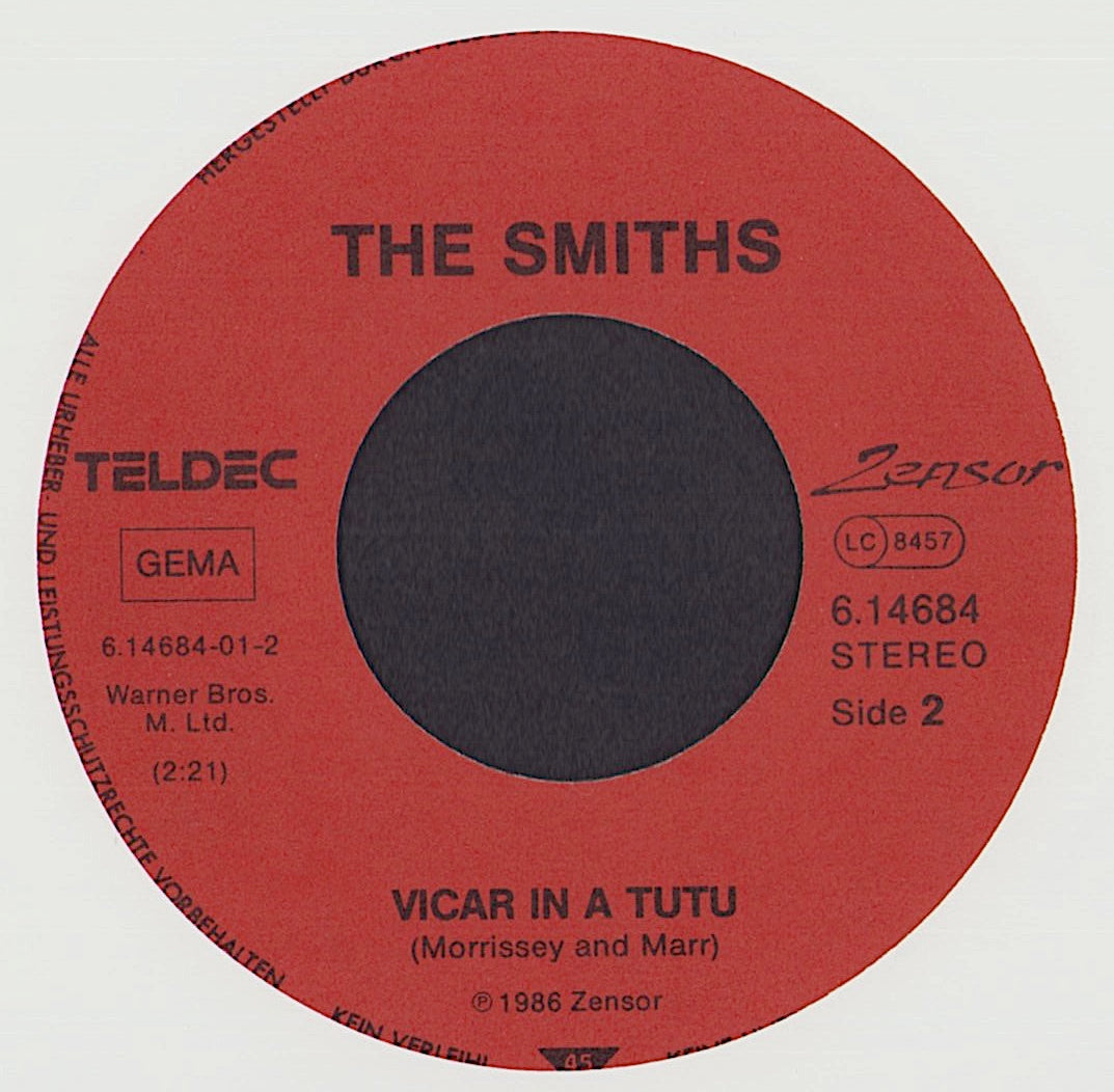 The Smiths - Panic Vinyl 7"