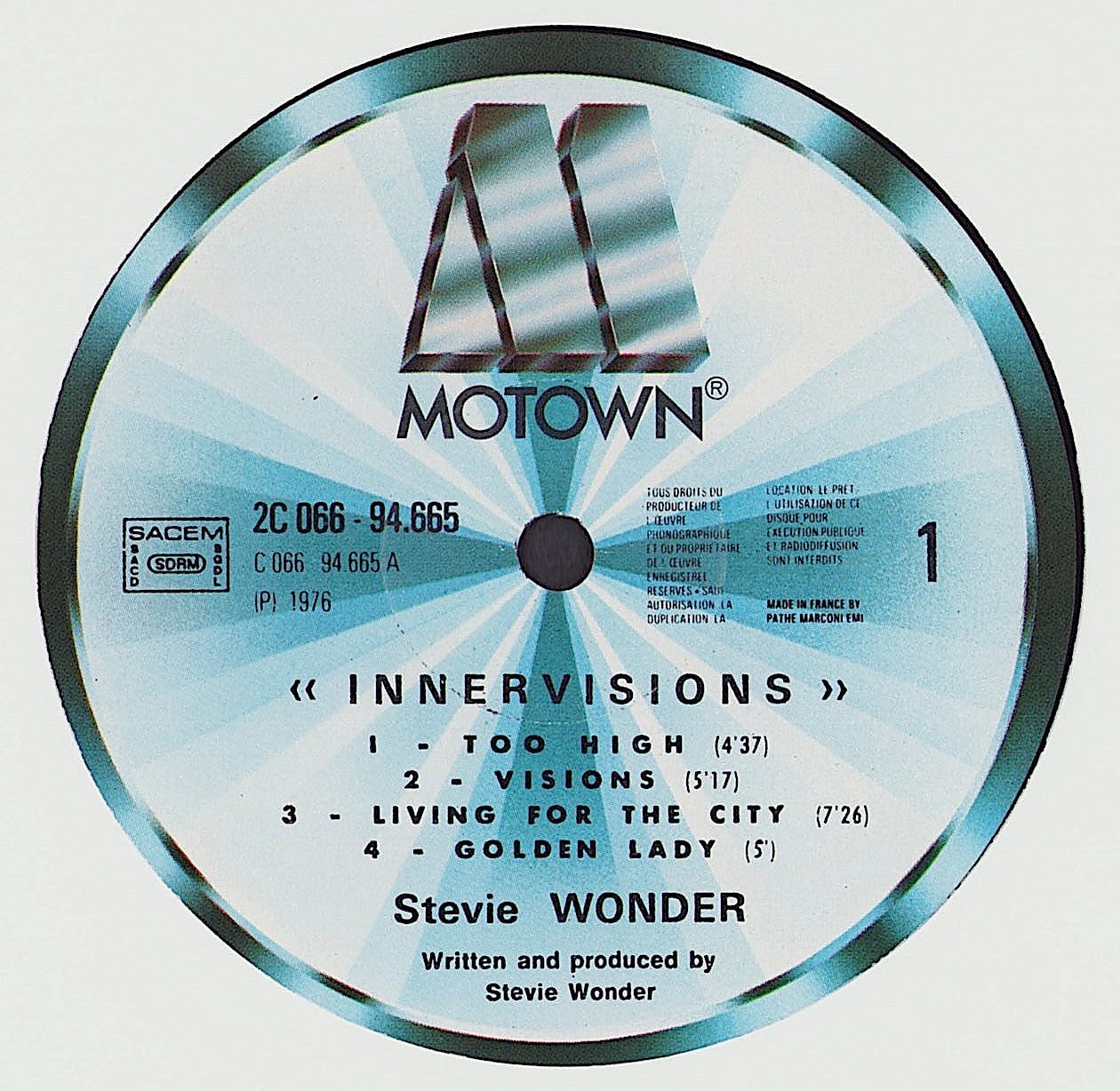 Stevie Wonder - Innervisions