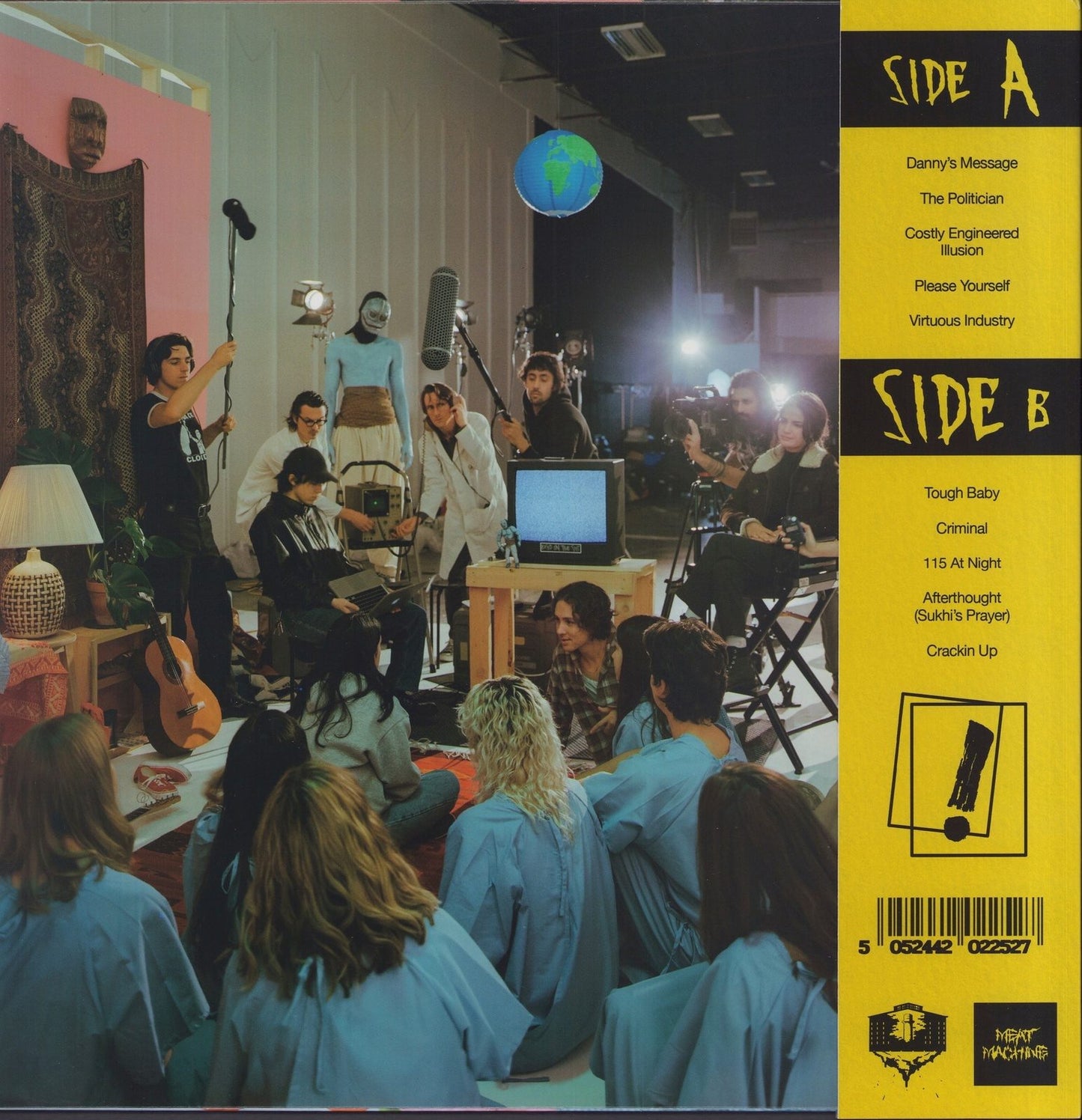 Crack Cloud - Tough Baby Pink Marbled Vinyl LP