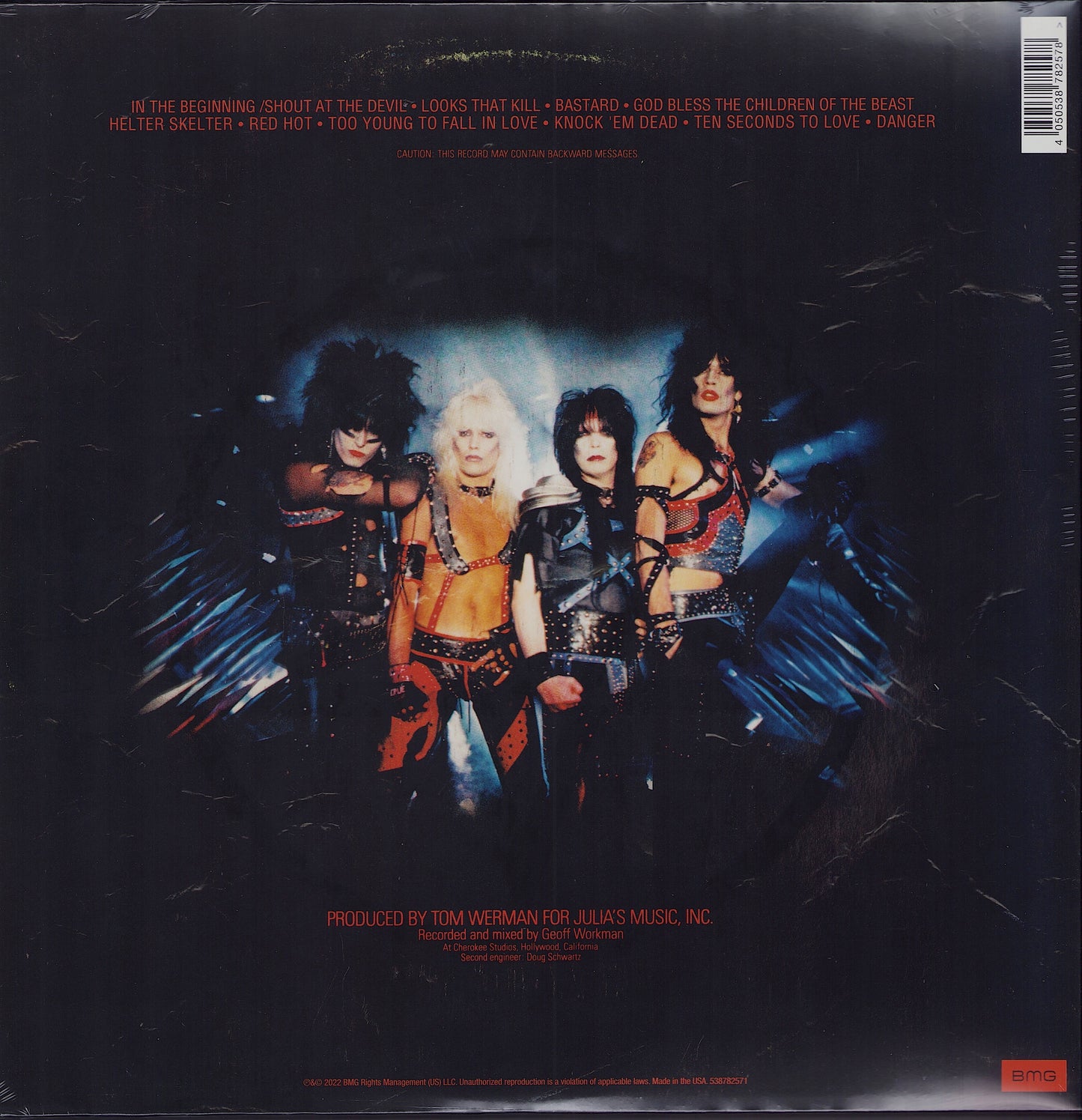 Mötley Crüe - Shout At The Devil - 40th Anniversary Remaster Vinyl LP