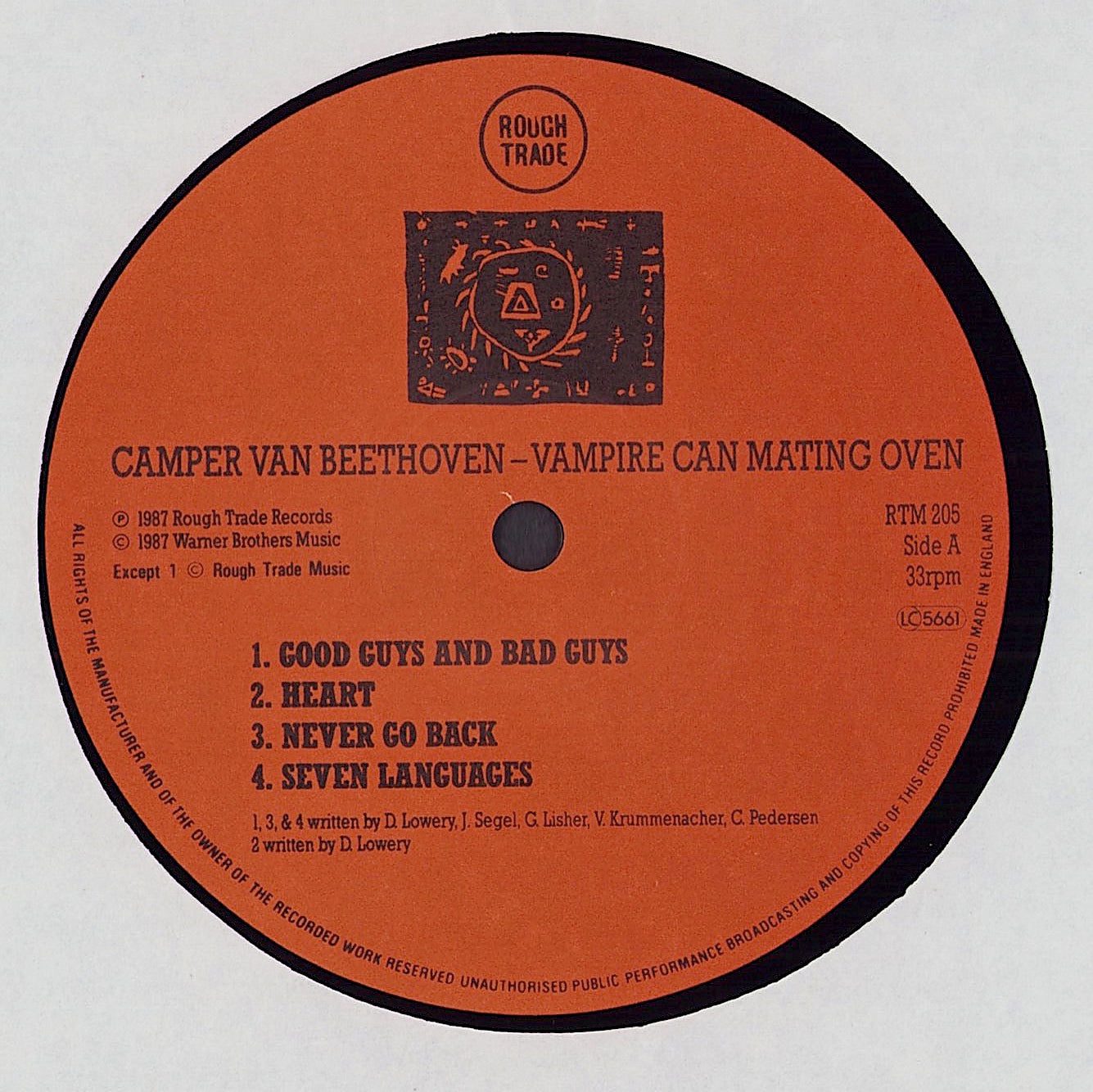 Camper Van Beethoven - Vampire Can Mating Oven (Vinyl 12" EP)