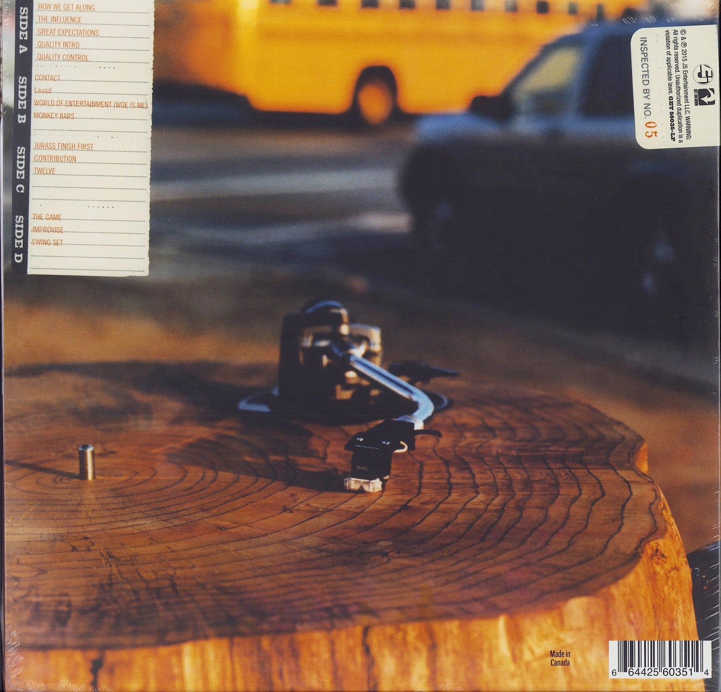 Jurassic 5 - Quality Control Vinyl 2LP