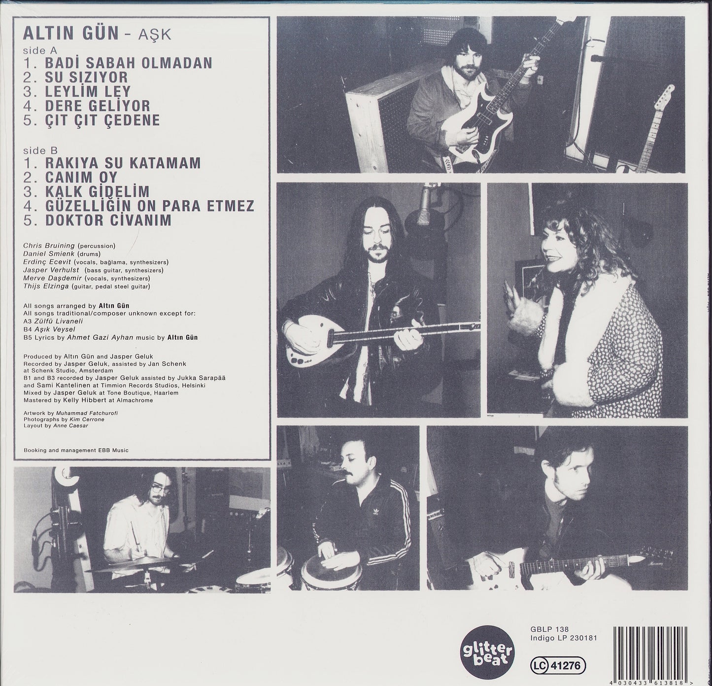 Altın Gün - Aşk Black Vinyl LP