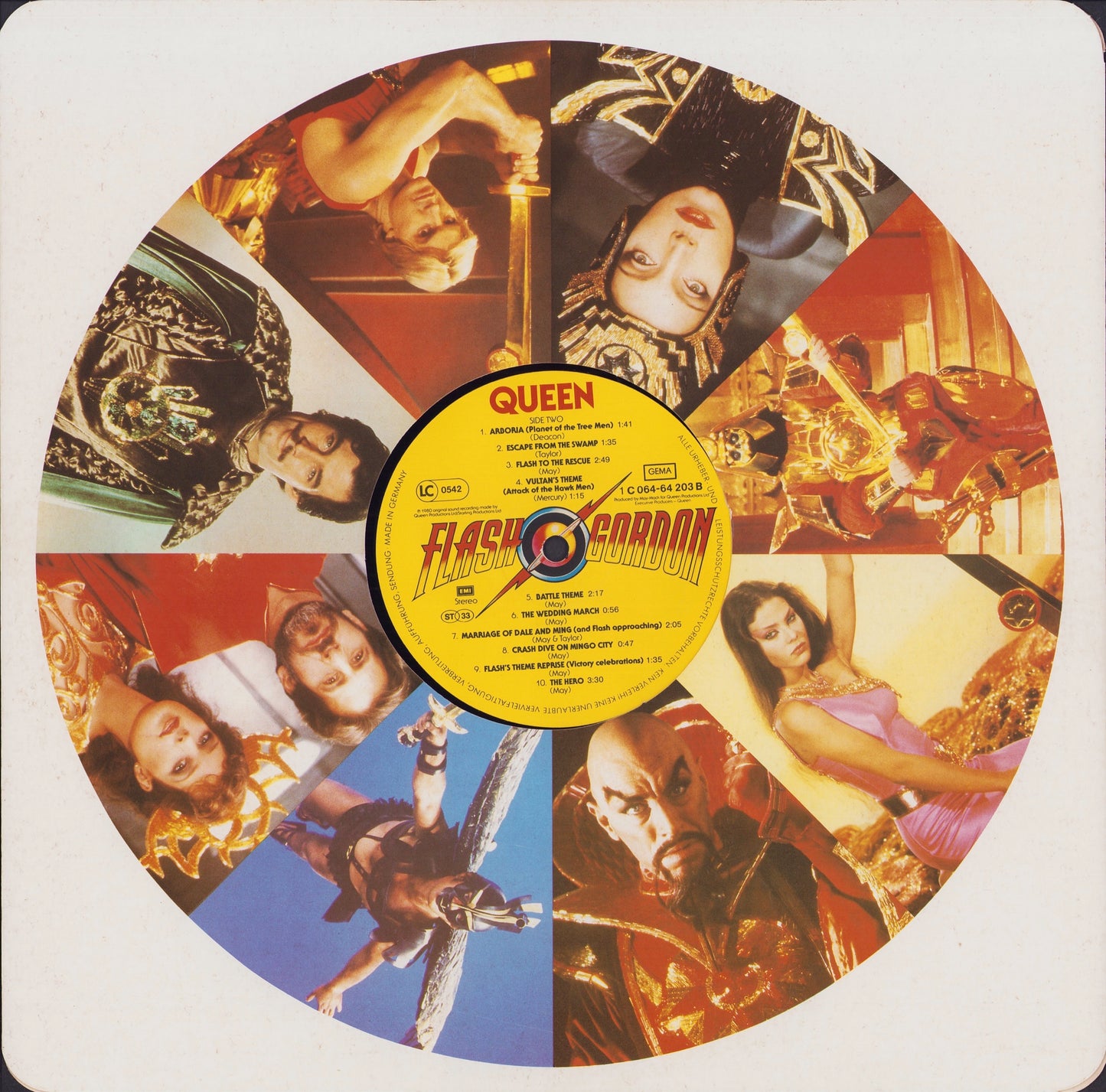 Queen - Flash Gordon Original Soundtrack Music Vinyl LP DE