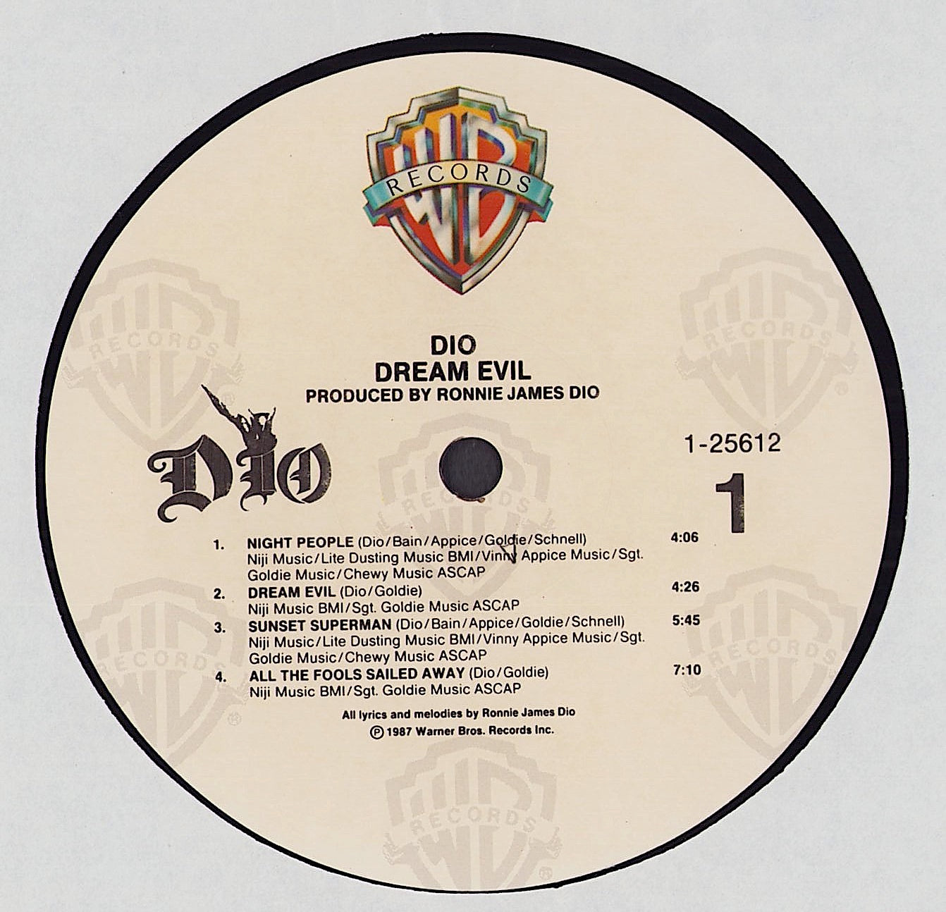 Dio - Dream Evil (Vinyl LP) US