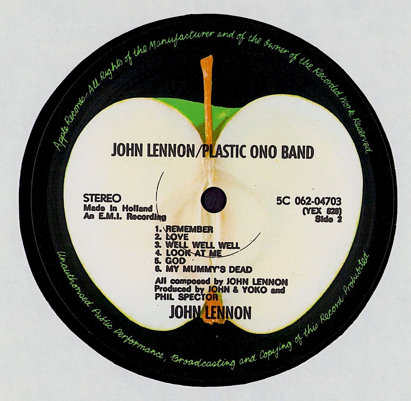 John Lennon & The Plastic Ono Band - John Lennon / Plastic Ono Band Vinyl LP EU