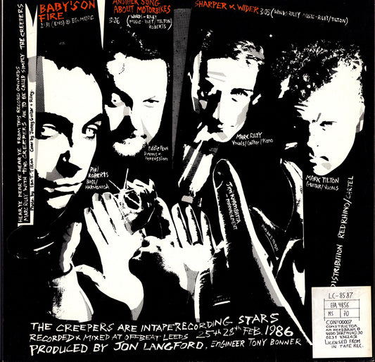 The Creepers – Baby's On Fire Vinyl 12" Maxi-Single