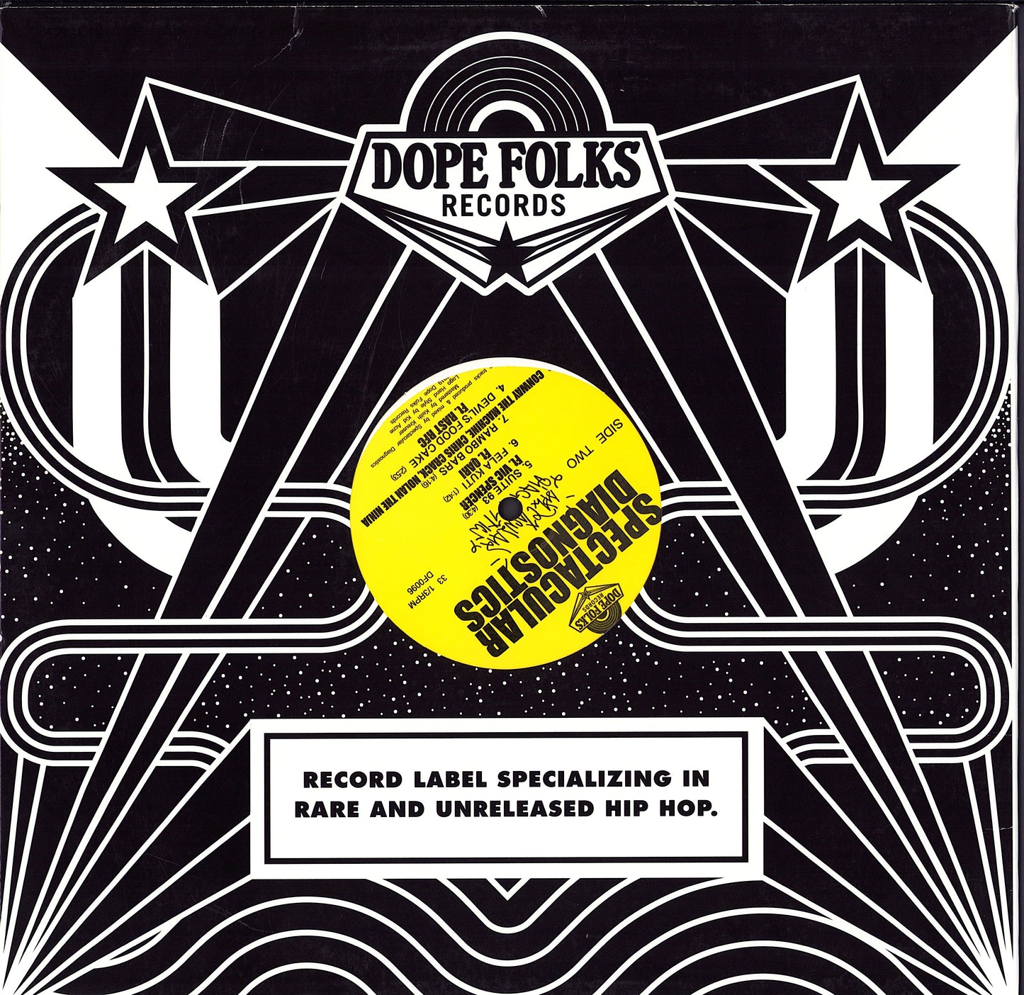 Spectacular Diagnostics – S/T EP Vinyl 12" EP