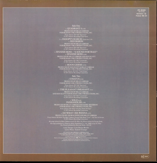 Billy Cobham - Crossroads Vinyl LP Kopie