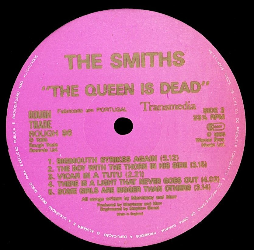 The Smiths - The Queen Is Dead Vinyl LP