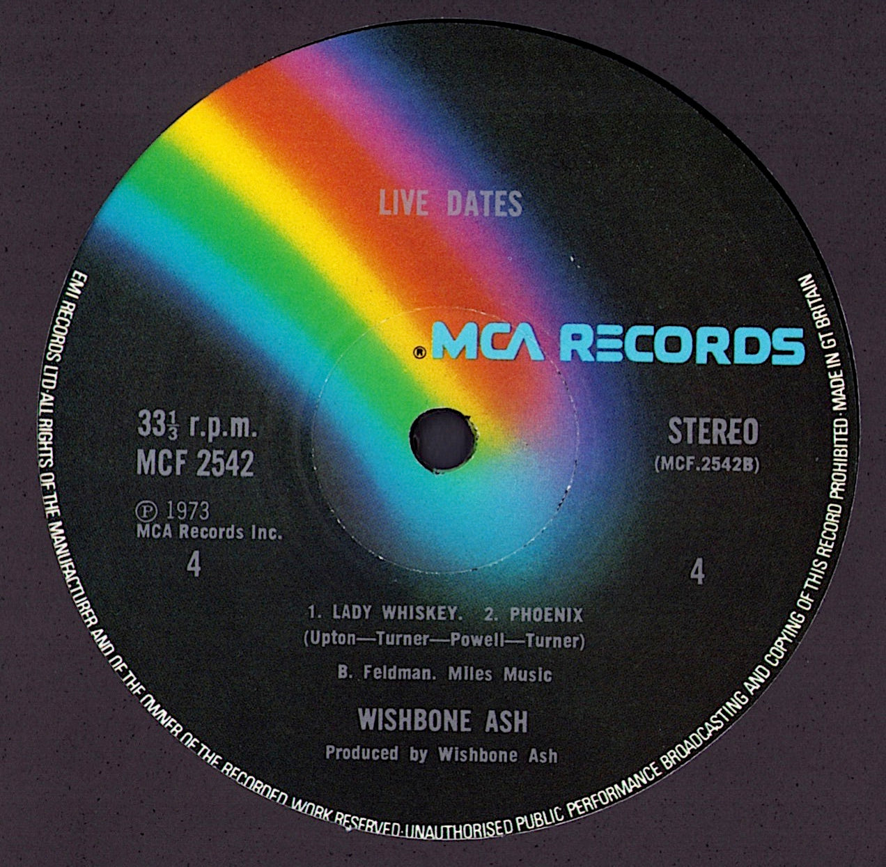 Wishbone Ash - Live Dates Vinyl 2LP