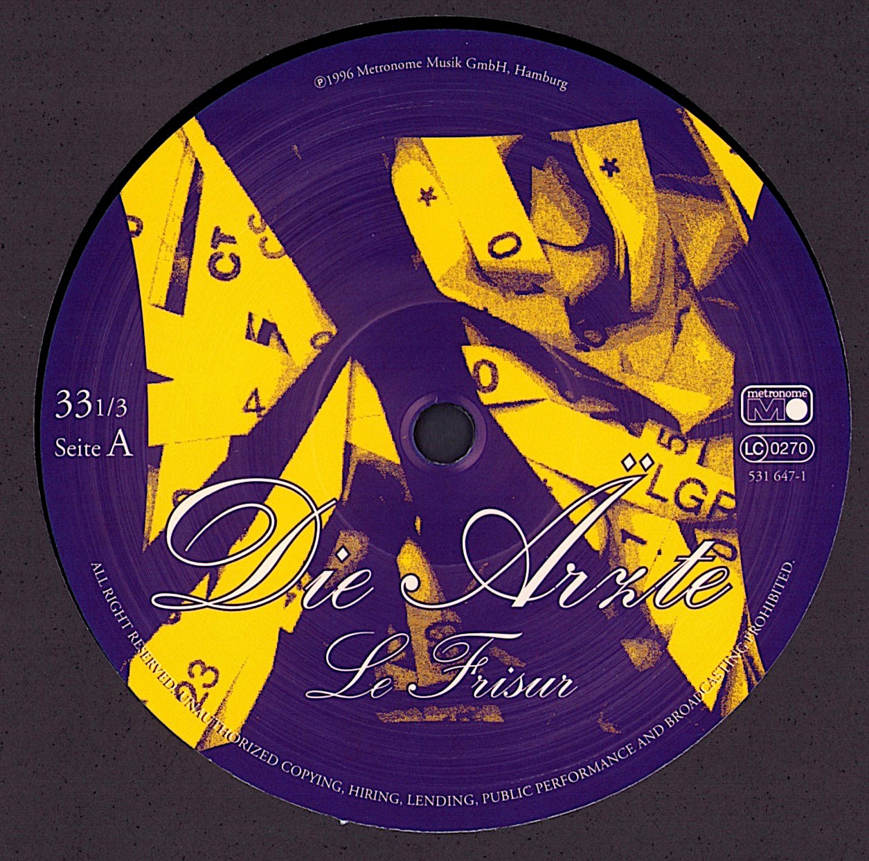 Die Ärzte - Le Frisur Vinyl LP