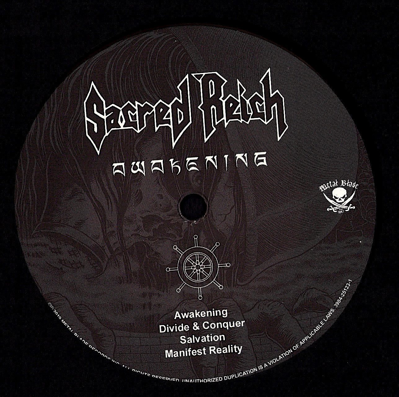 Sacred Reich – Awakening Clear/Black Marbled Vinyl LP Limited Edition