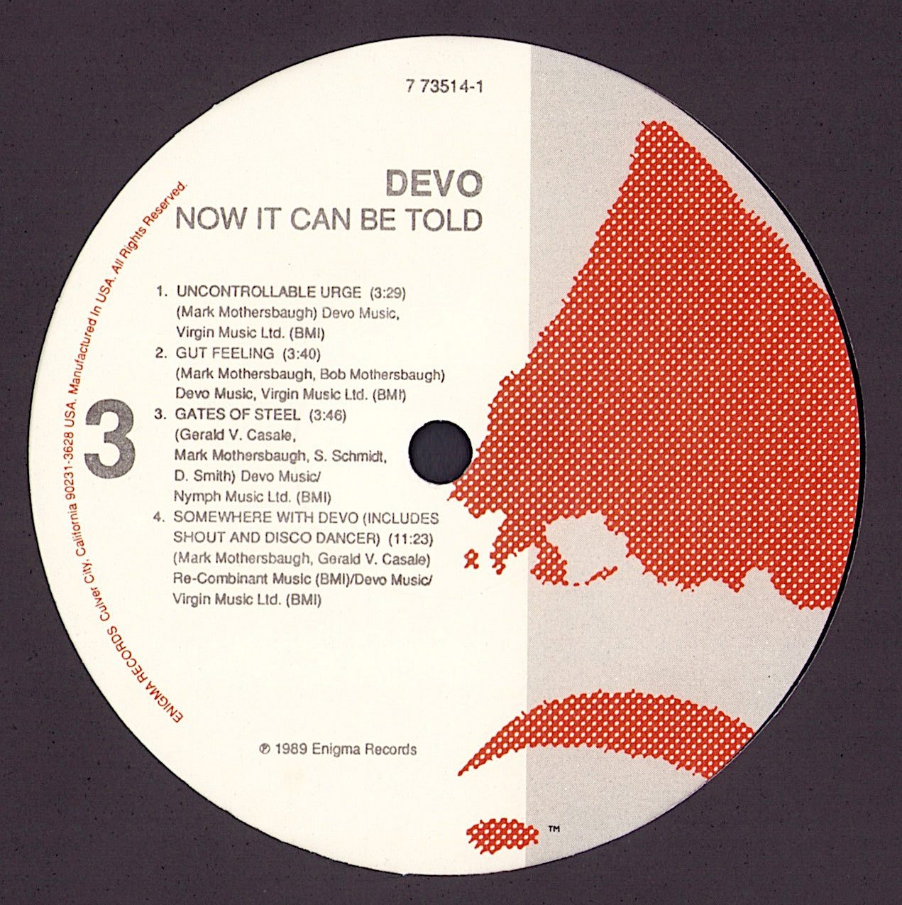 Devo - Now It Can Be Told Devo At The Palace 12/9/88