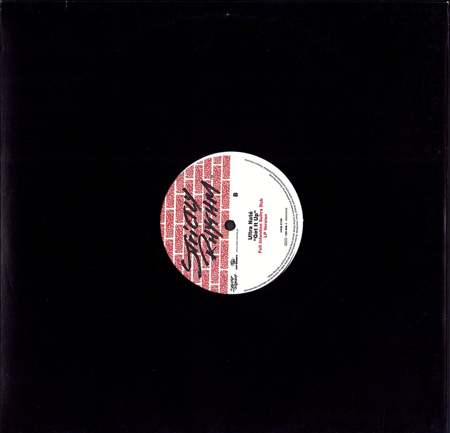 Ultra Naté – Get It Up Full Intention Mixes Vinyl 12"