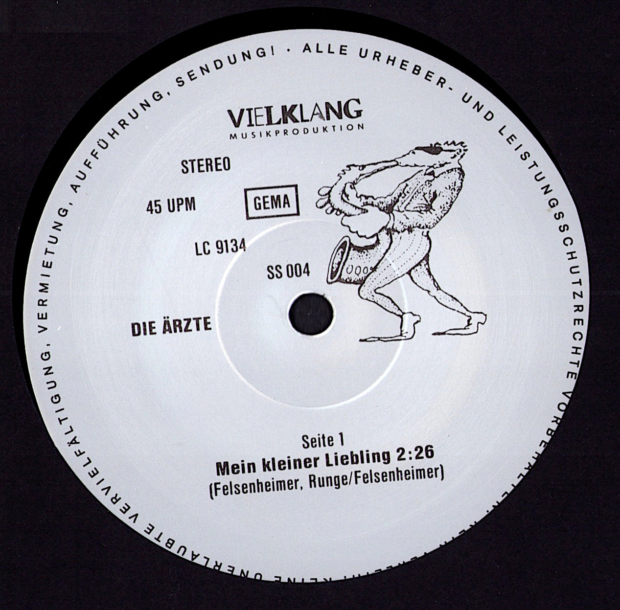 Die Ärzte - Uns Geht's Prima... Vinyl 12" EP | DE Original | 1984