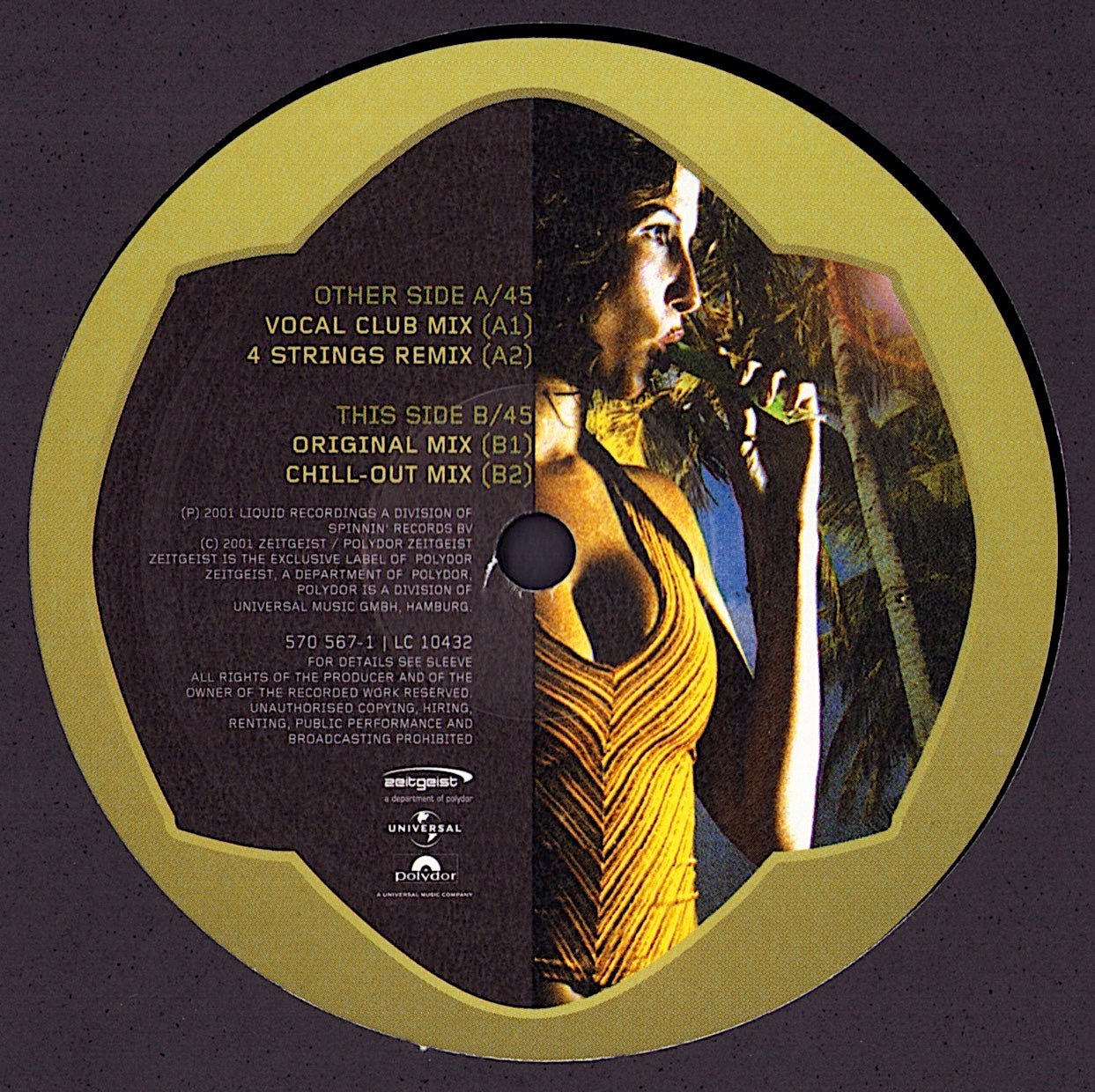 4 Strings – Take Me Away Into The Night Vinyl 12"