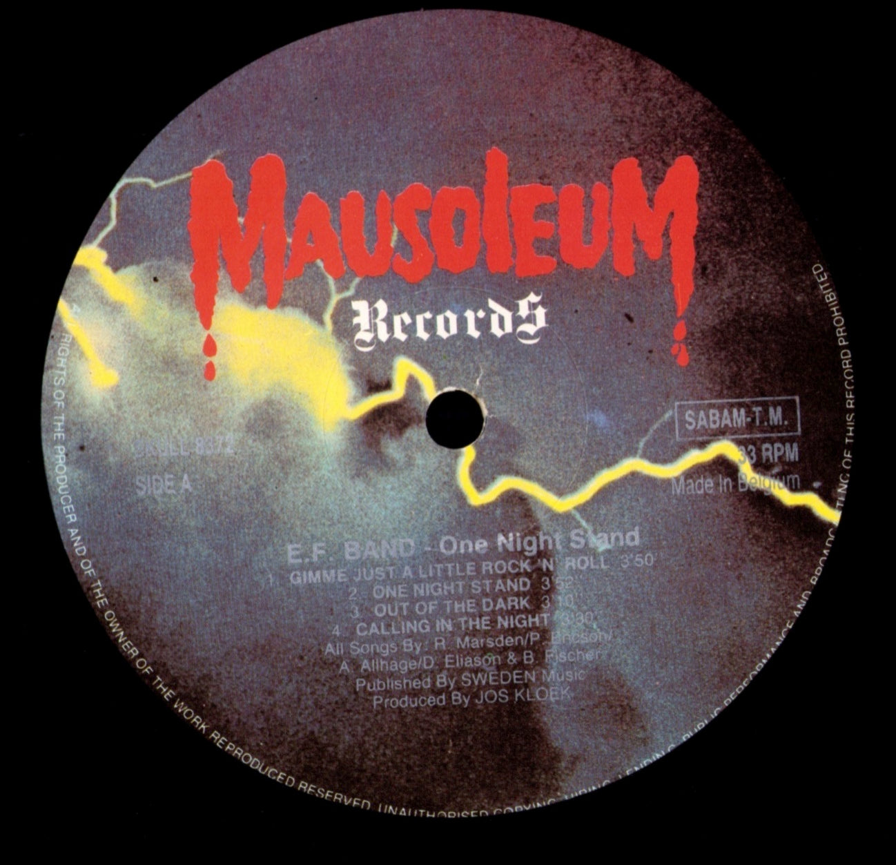 Krank – Hideous Vinyl LP | EU Original | 1986 Kopie Kopie