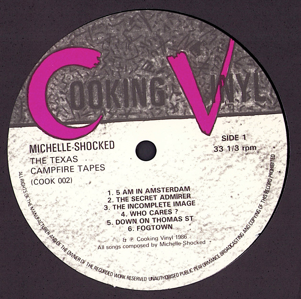 Michelle-Shocked – The Texas Campfire Tapes Vinyl LP