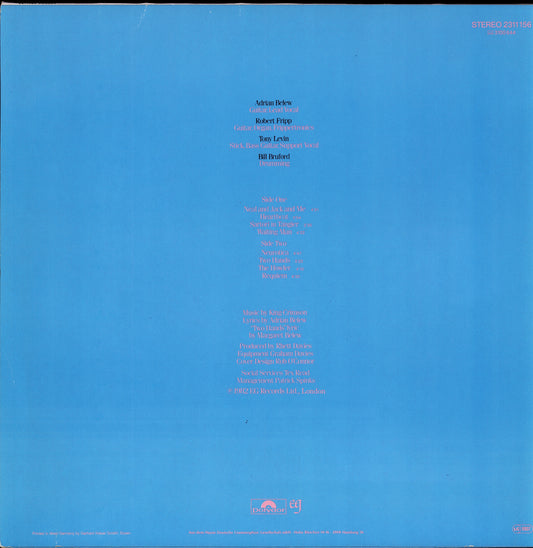King Crimson - Beat (Vinyl LP | DE Original | 1982)