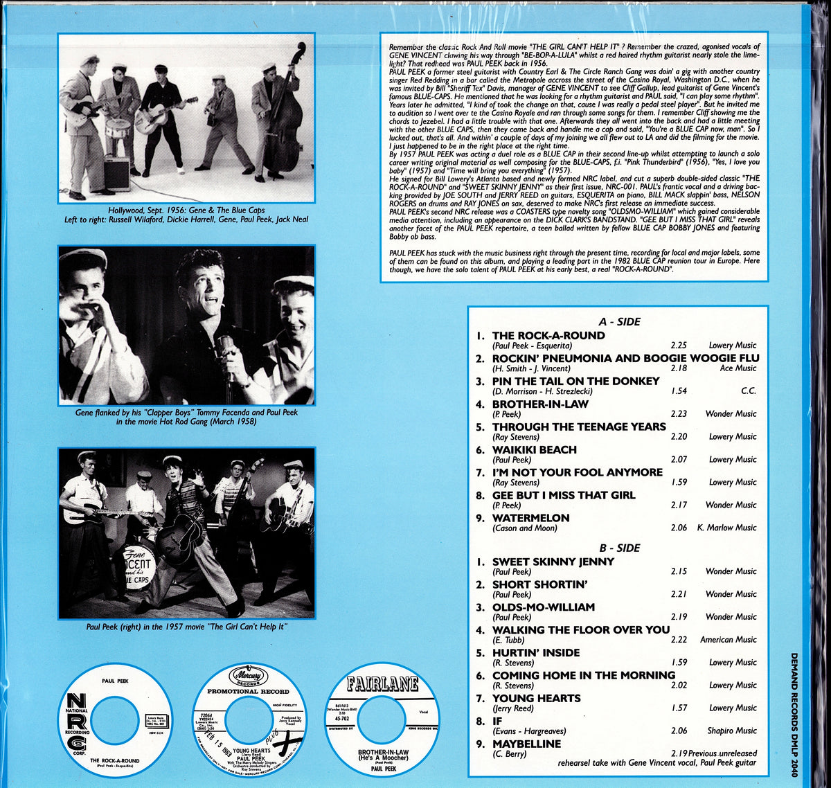 Jerry Lee Lewis And Friends - Duets Vinyl LP | DE Original | 1978 Kopie Kopie