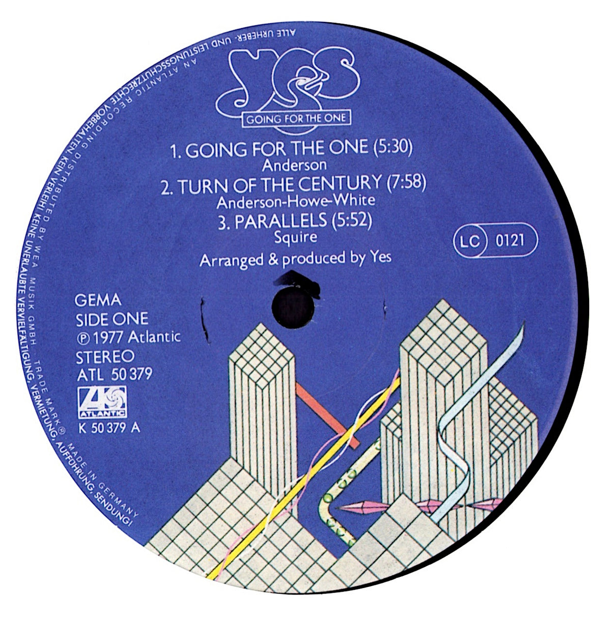 Yes - Going For The One Vinyl LP | DE Original | 1977 | Tri-Fold Kopie