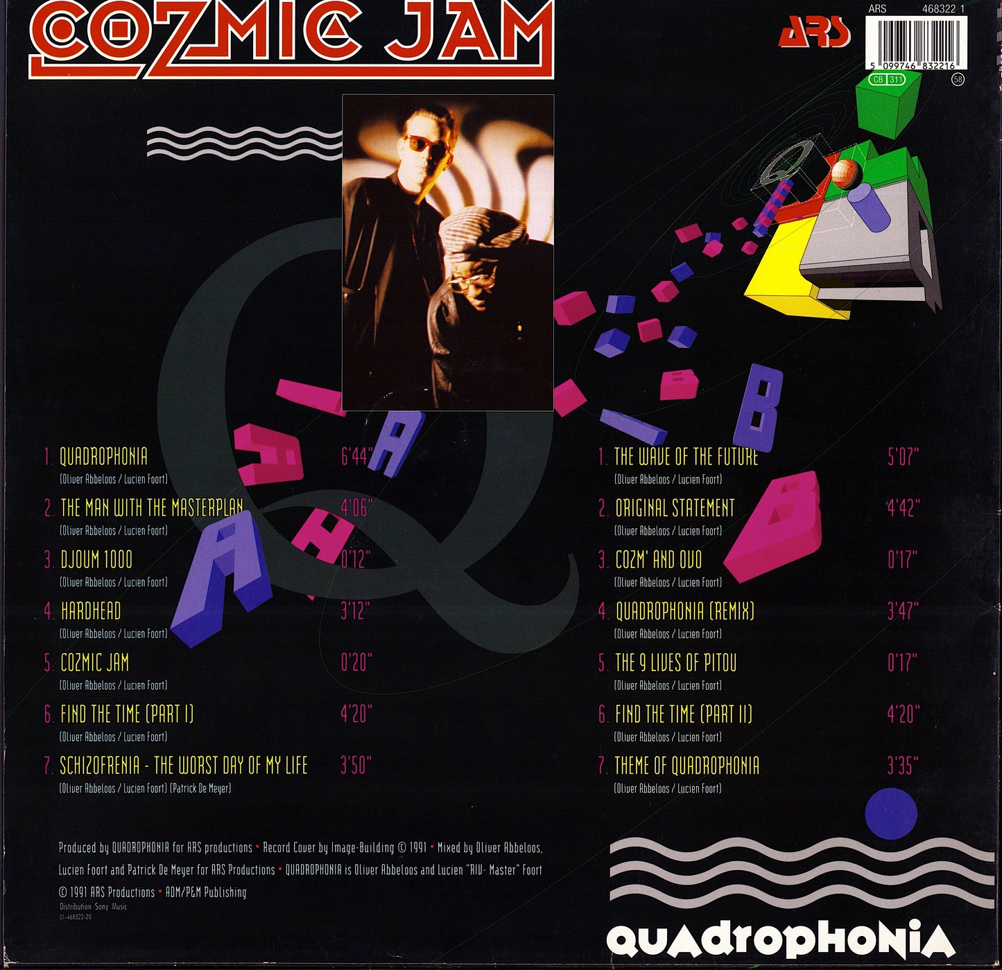 Quadrophonia – Cozmic Jam Vinyl LP