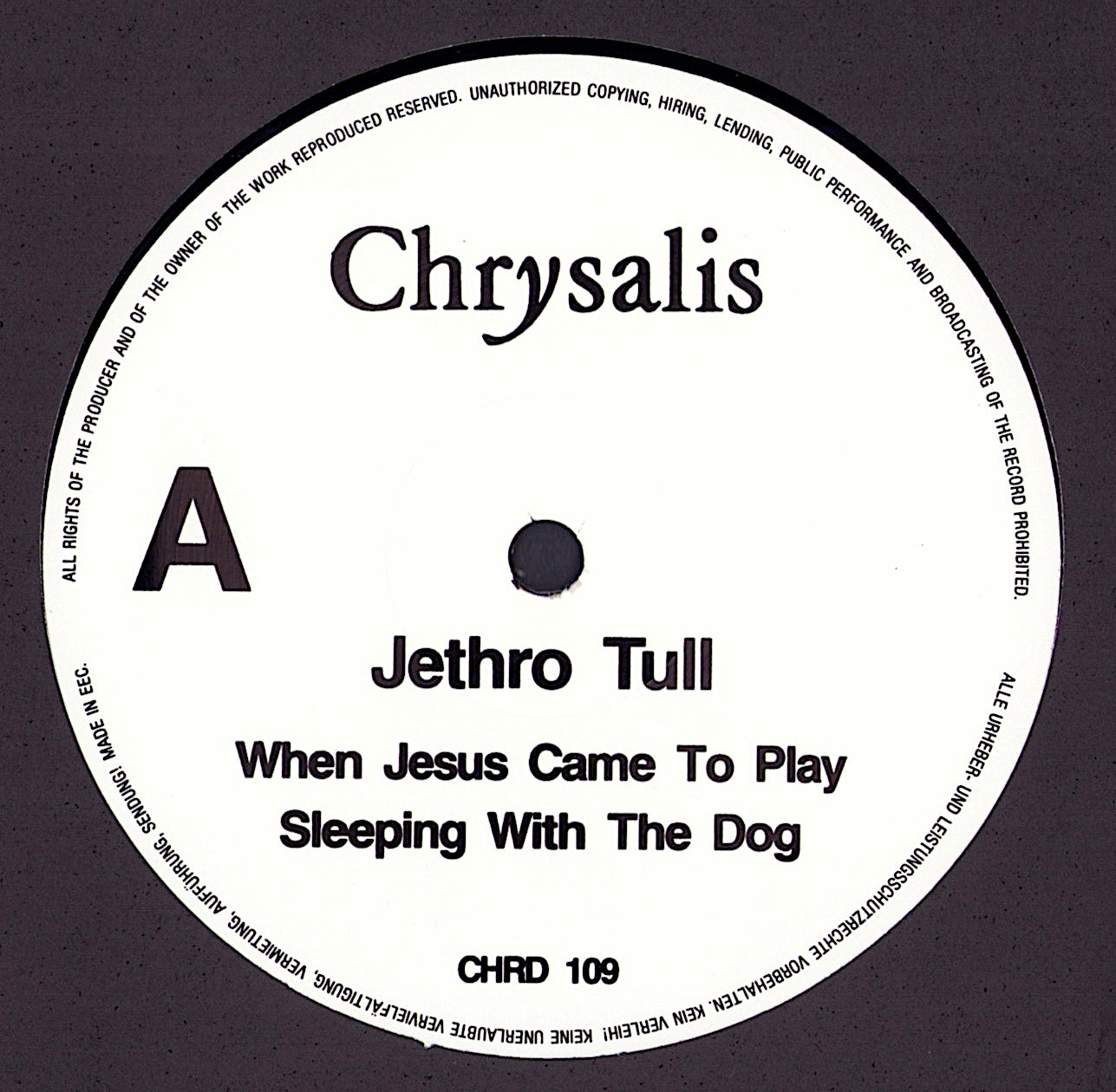 Jethro Tull – Catfish Rising Vinyl LP + 12" Limited Edition