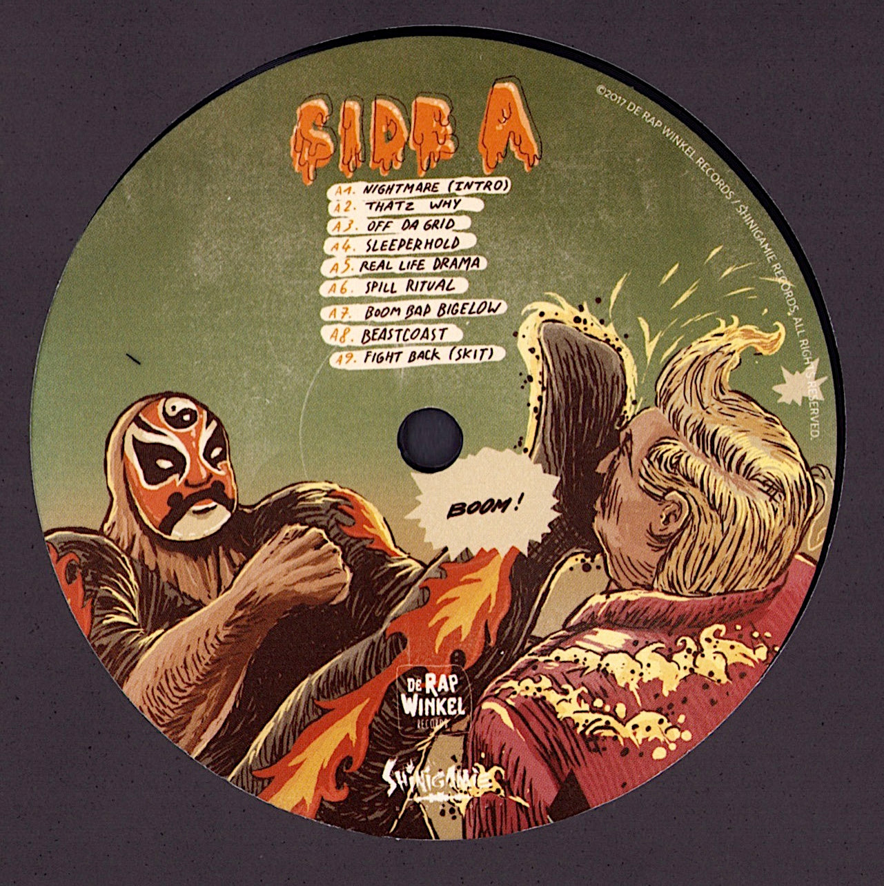 Invincible Mask – Boom! Bap! Bigelow! Vinyl LP