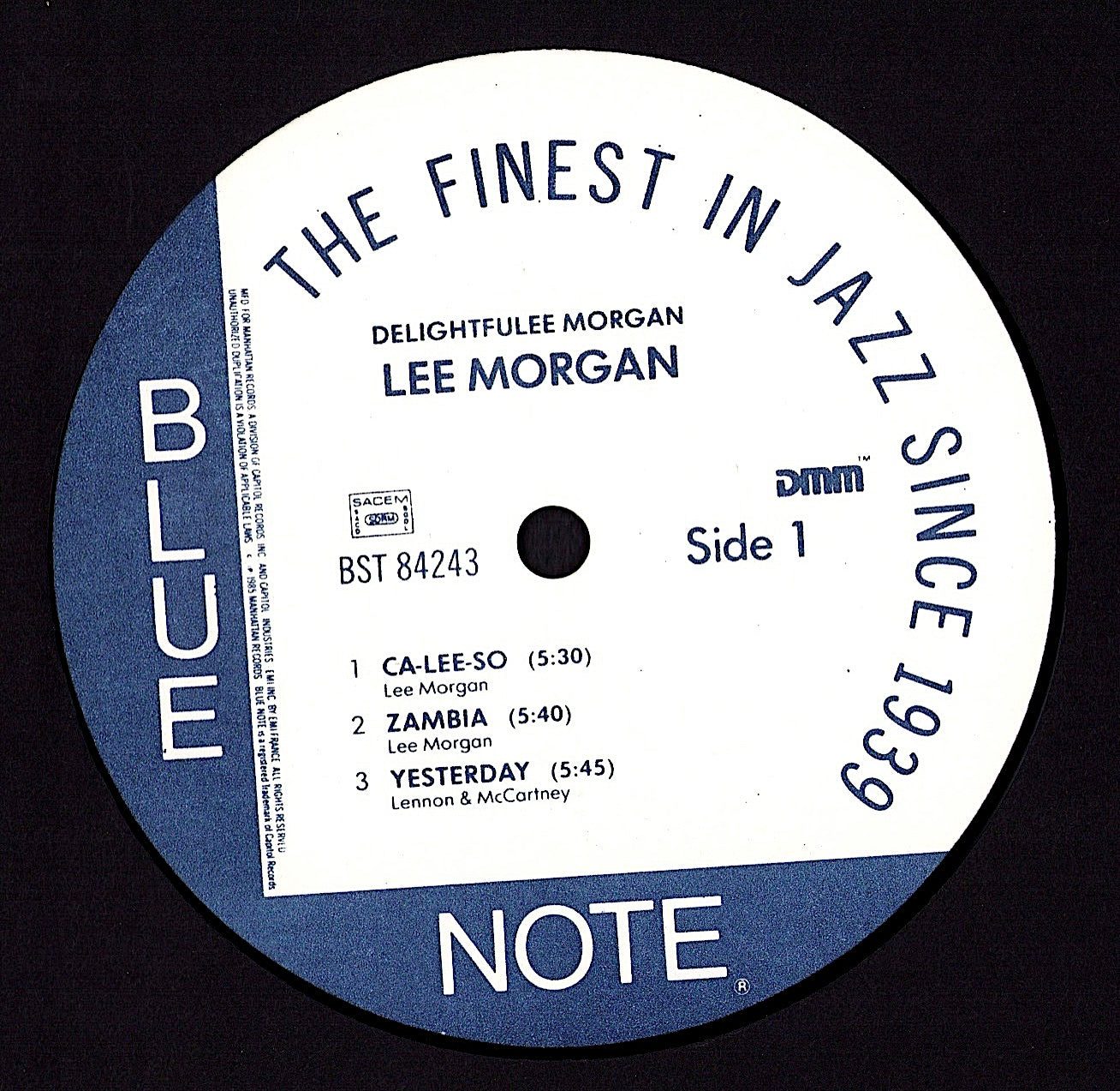 Lee Morgan - Delightfu Vinyl LP