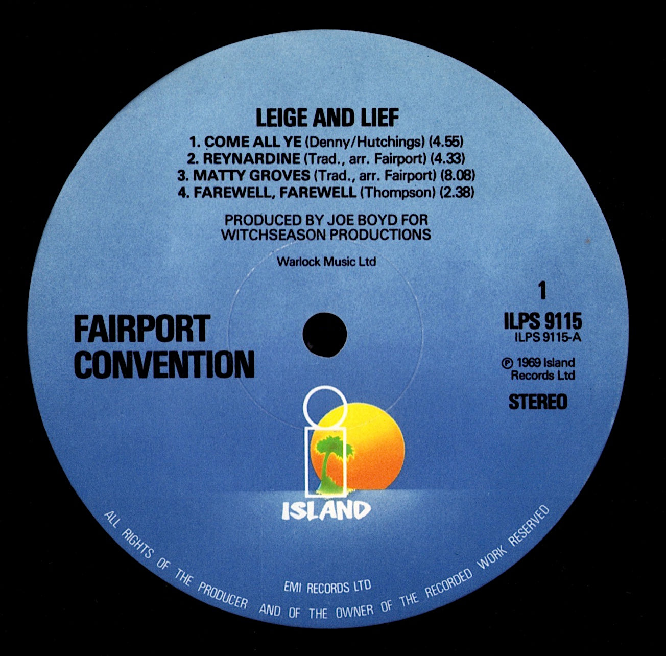 Fairport Convention - Angel Delight Vinyl LP Kopie Kopie