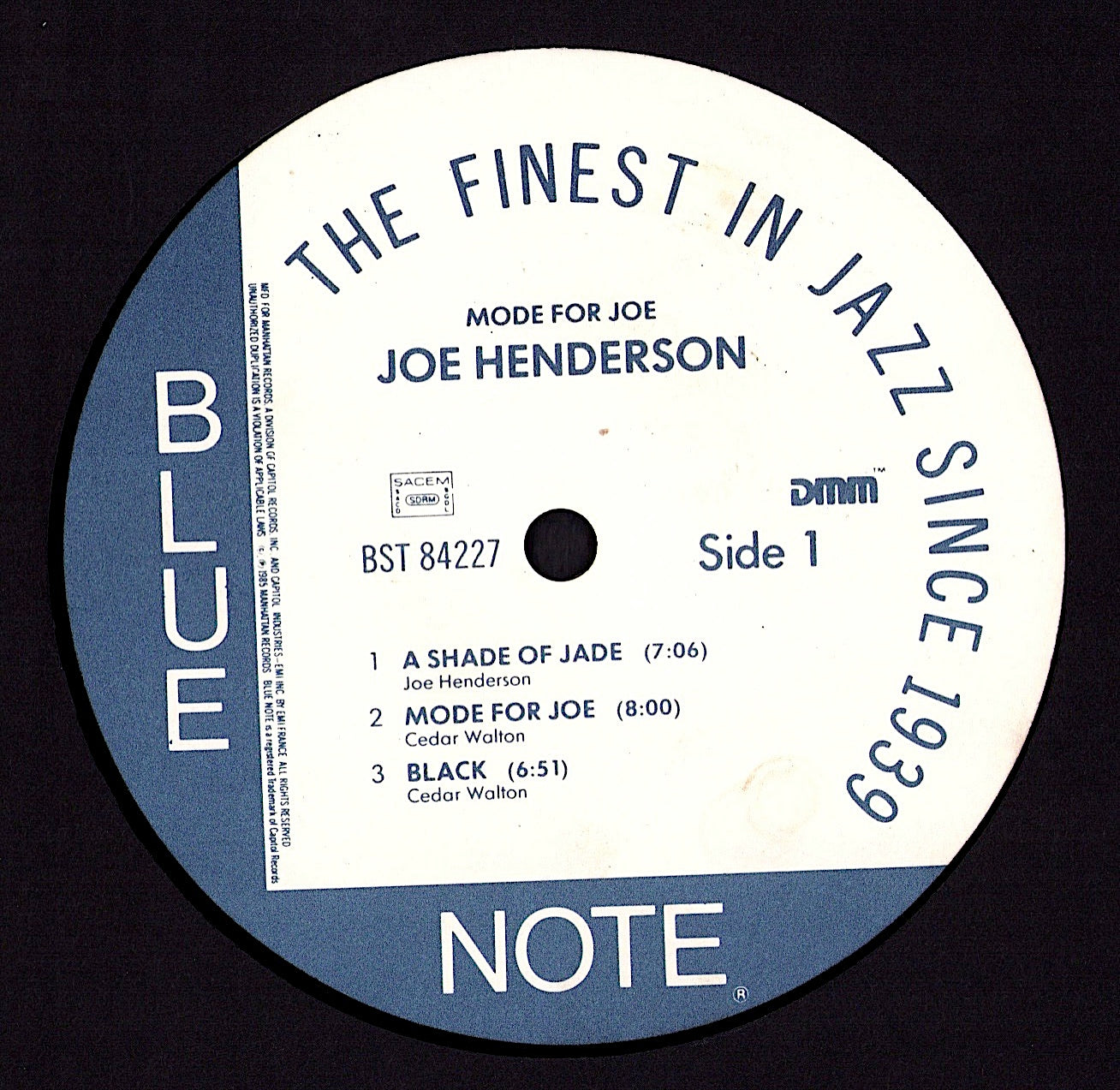Joe Henderson – Mode For Joe Vinyl LP