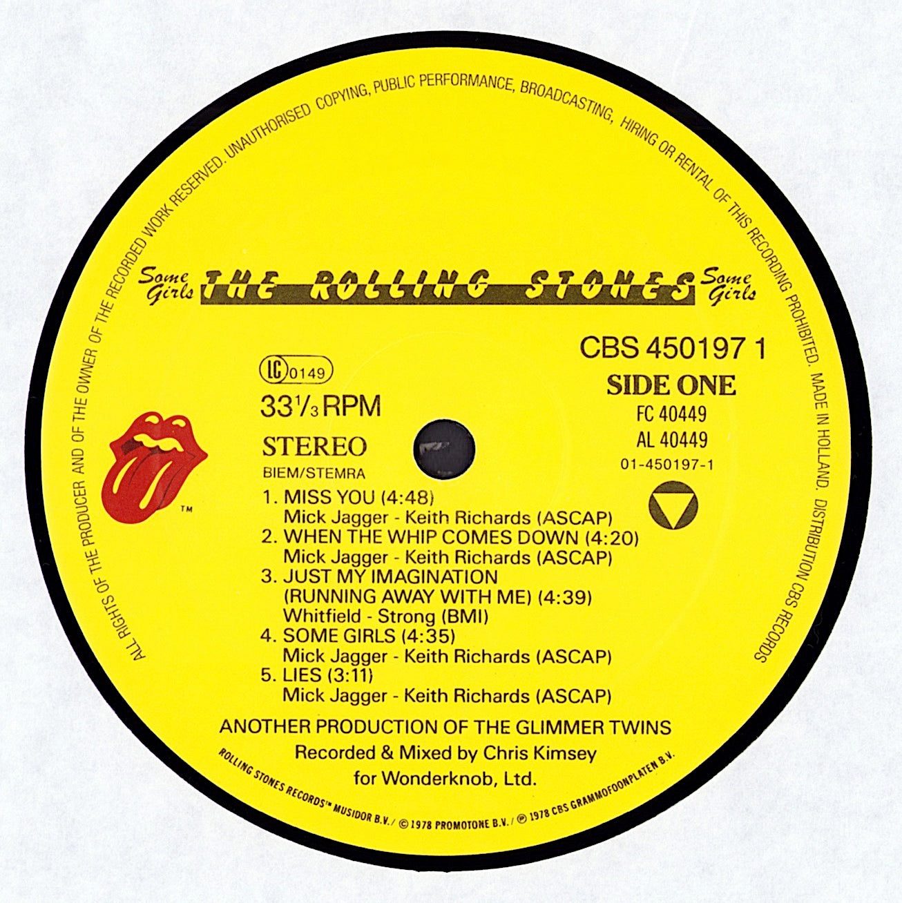 The Rolling Stones - Some Girls