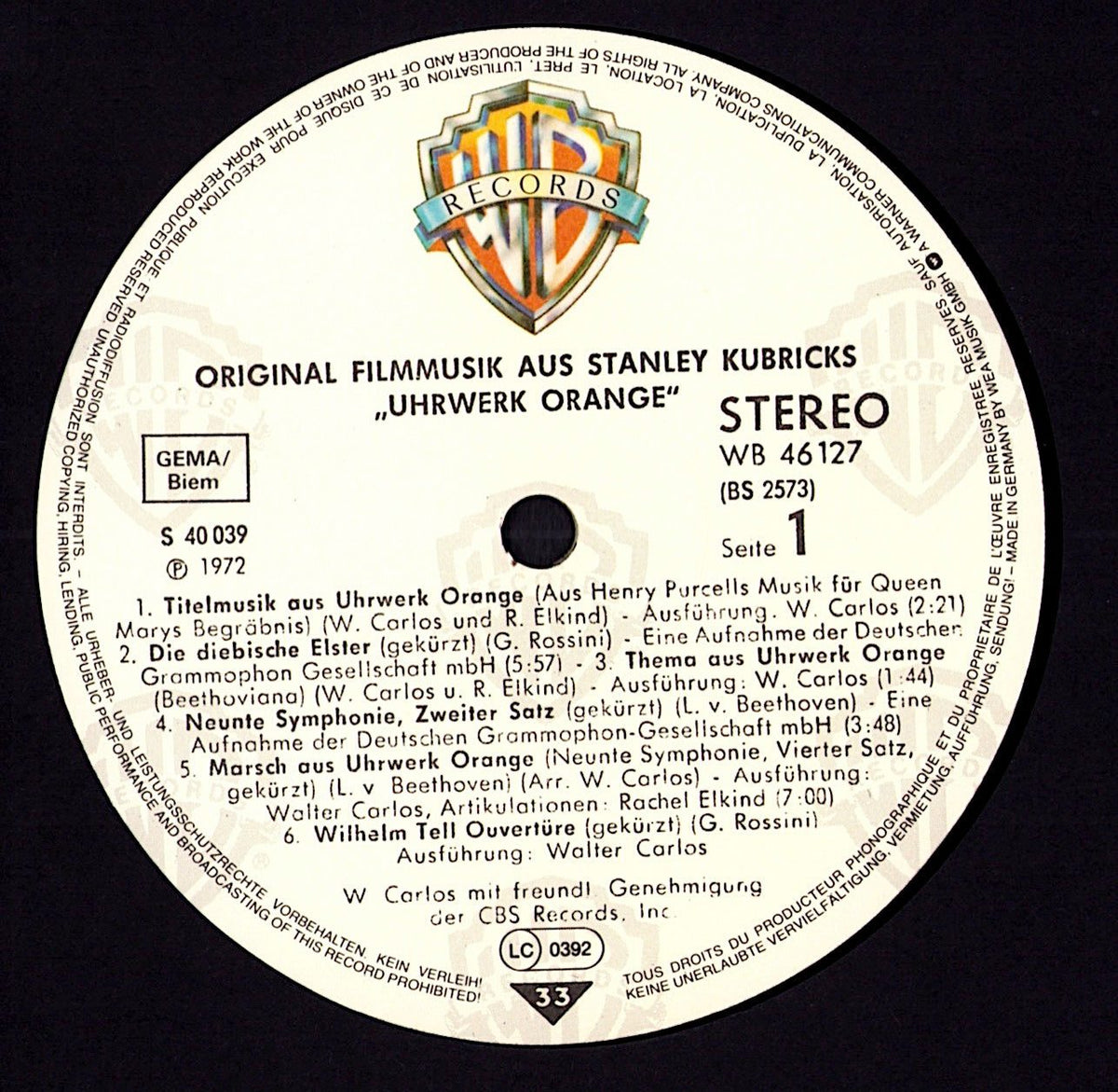 The Secret Of My Success – OST Vinyl LP | EU Original | 1987 Kopie