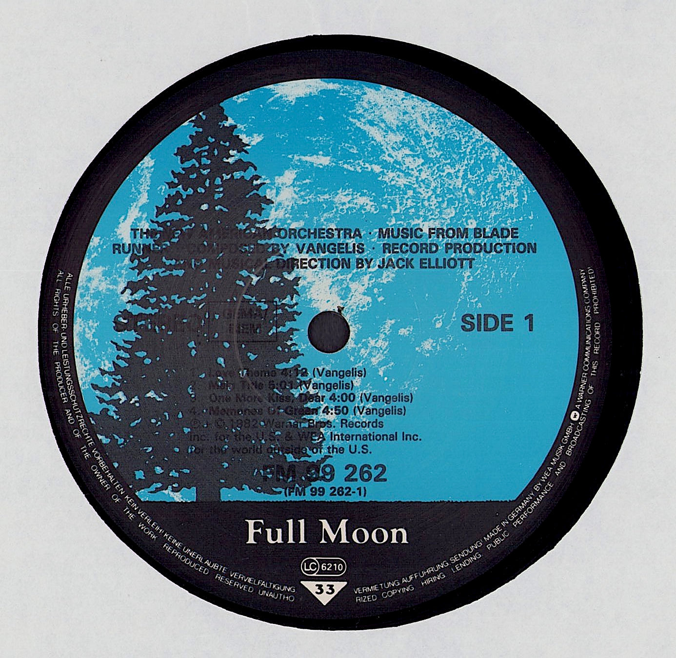 The New American Orchestra - Blade Runner LP Vinyl LP