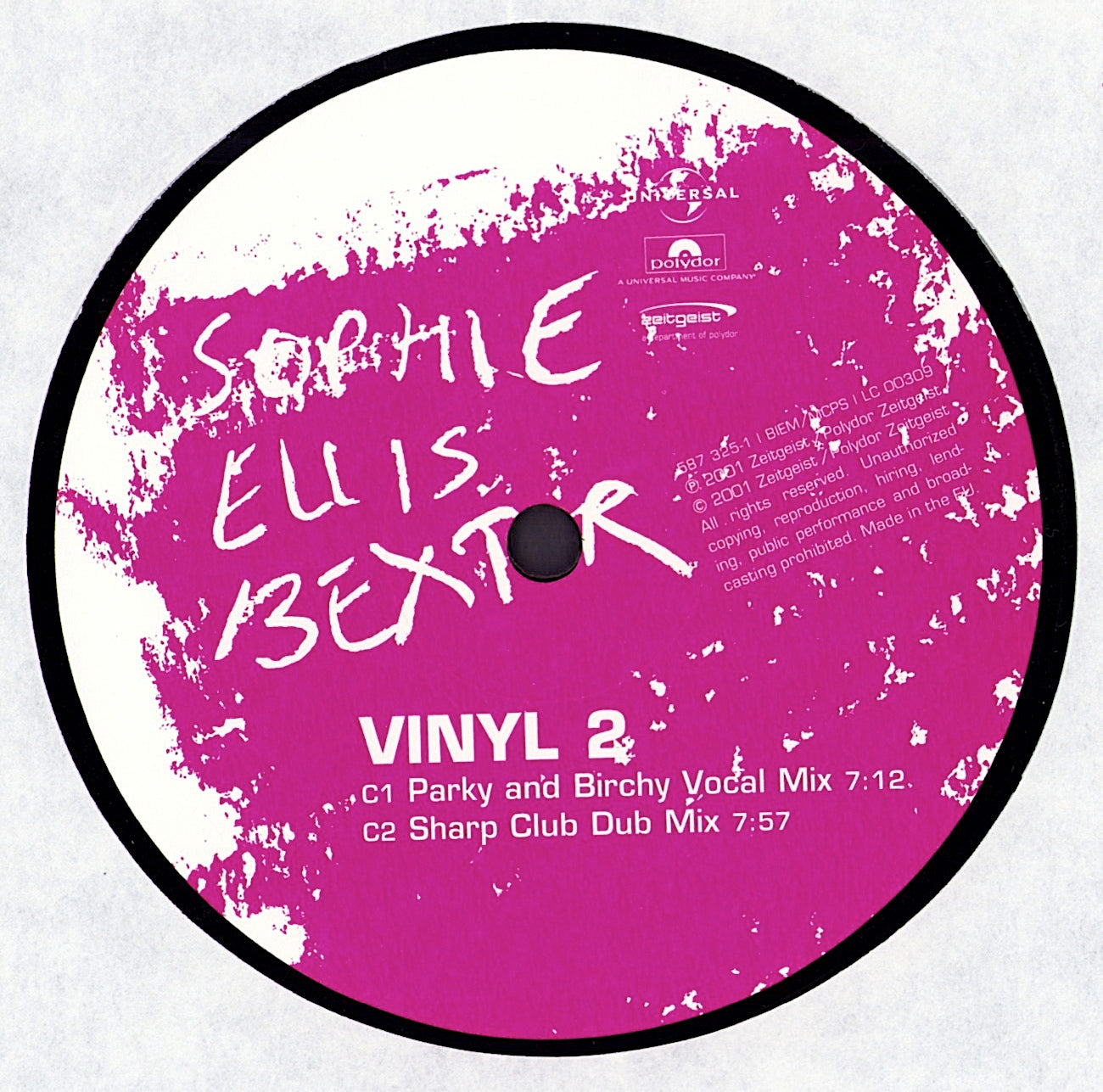 Sophie Ellis Bextor - Take Me Home A Girl Like Me Vinyl 2 x 12"