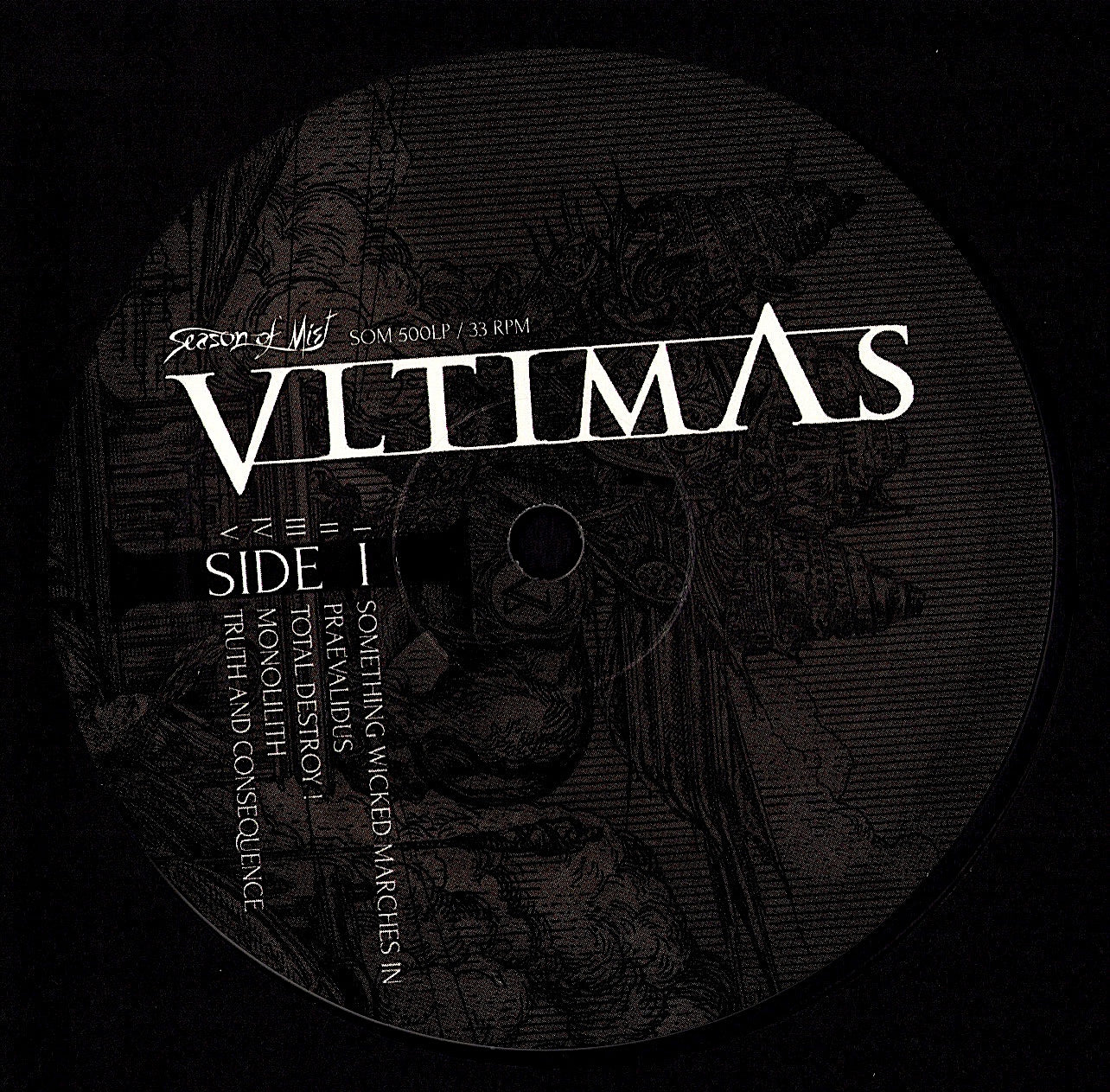 Vltimas - Something Wicked Marches In Clear Vinyl LP Limited Edition