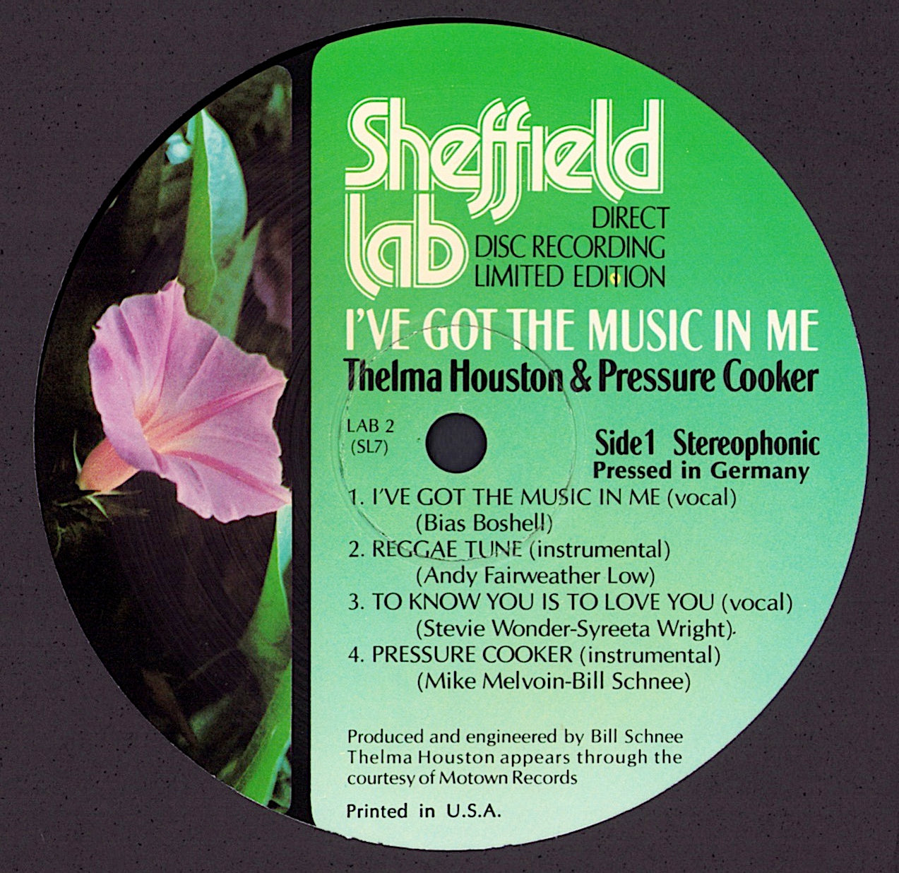 Thelma Houston & Pressure Cooker - I've Got The Music In Me Vinyl LP Limited Edition