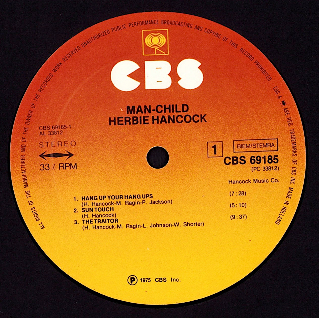 Herbie Hancock – Man-Child Vinyl LP