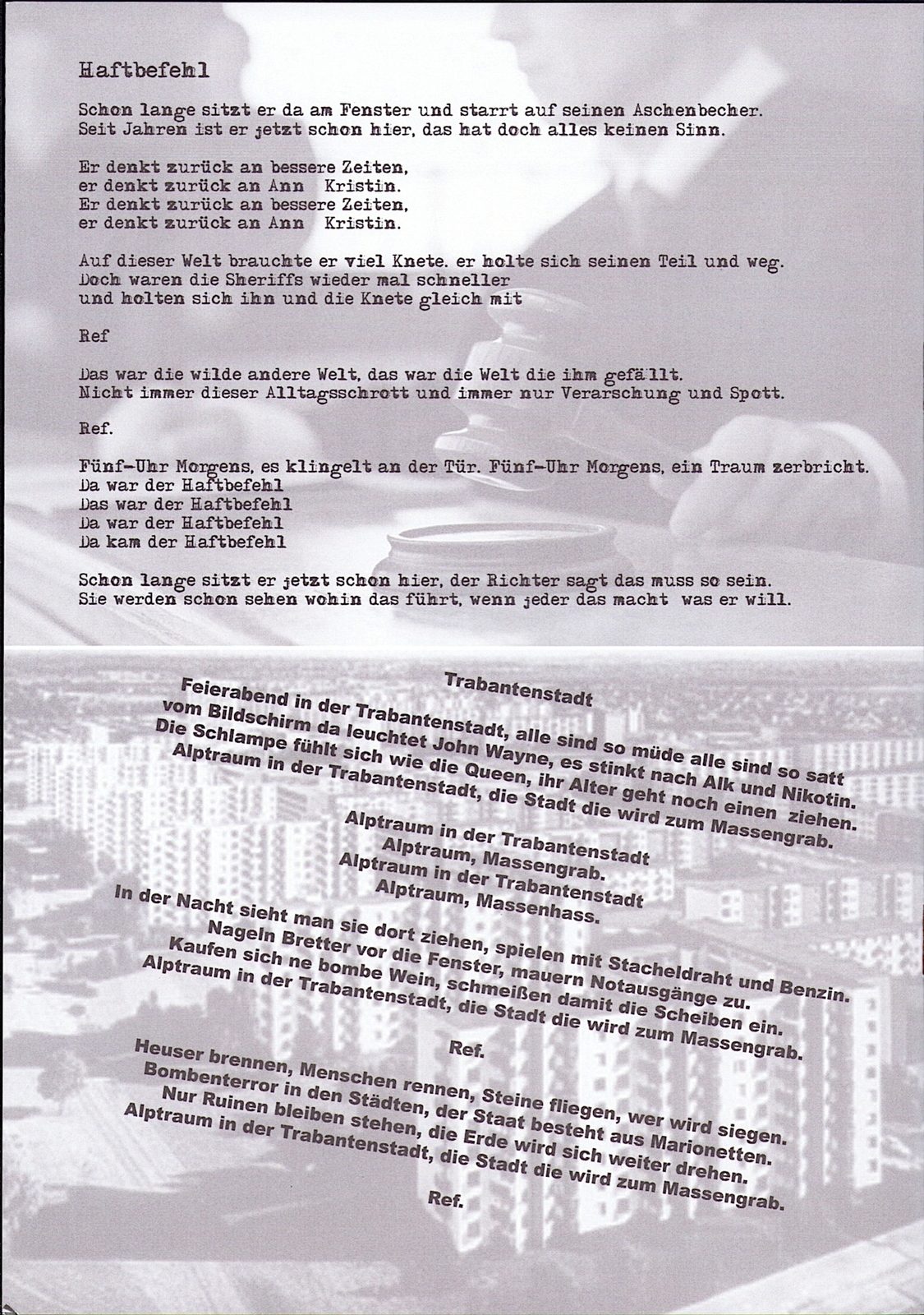 Rabatz - Vorwärt z Immer, Rückwärt z Nimmer!