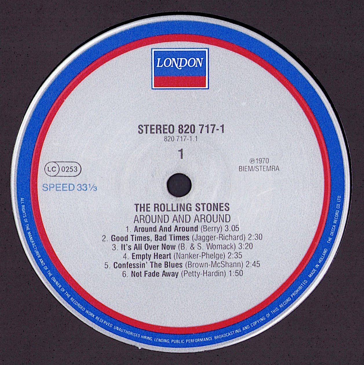 The Rolling Stones - Around And Around Vinyl LP