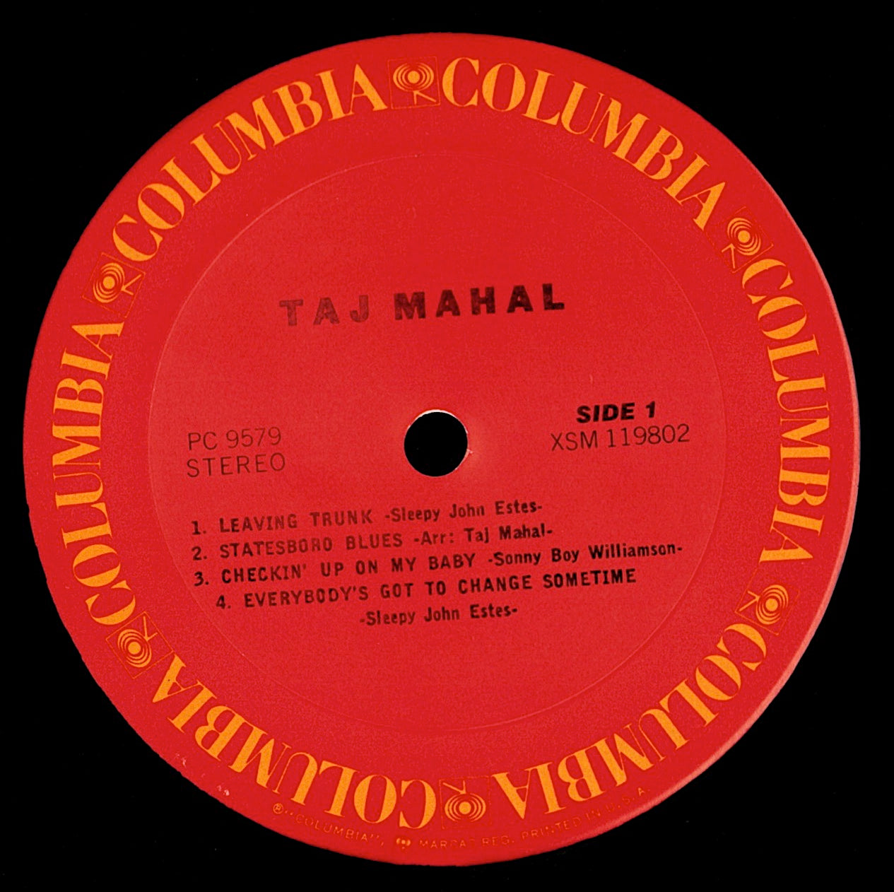 Taj Mahal – Taj Mahal Vinyl LP